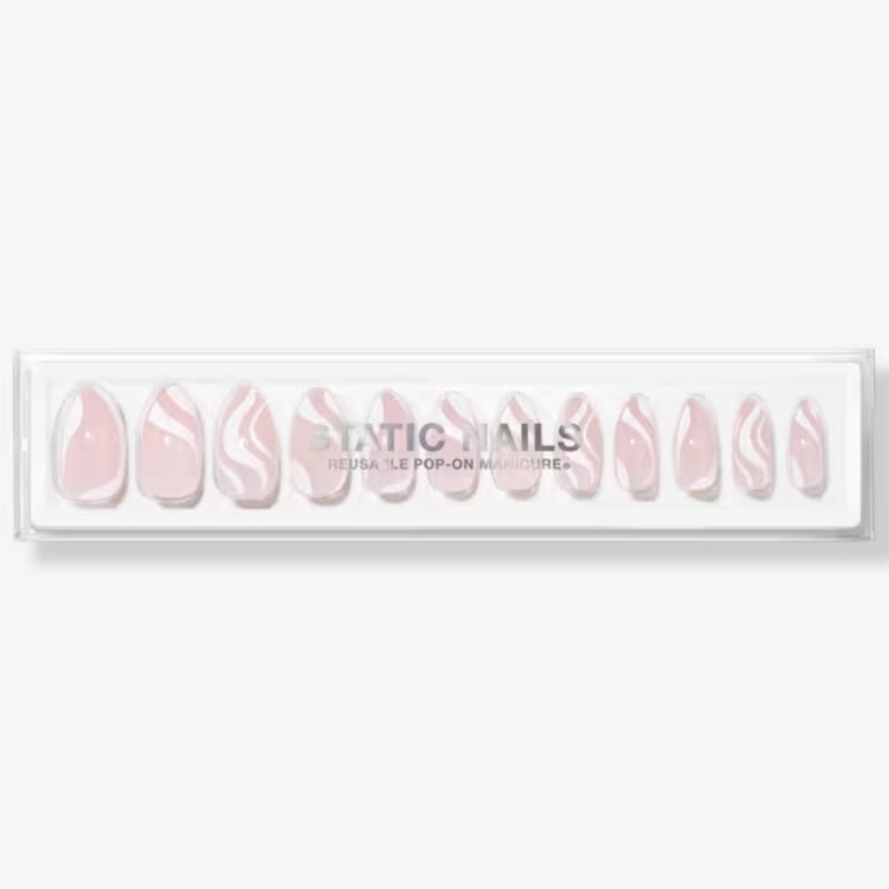 🌷White press on nails
